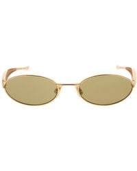 Bottega Veneta - Accessoires ,Geel ,Zonnebrillen - Lyst