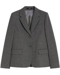 Weekend by Maxmara - Klassieke Katoen En Wol Blazer - Lyst