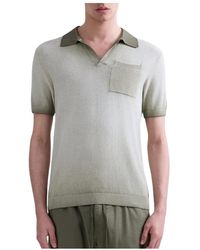 Replay - Tops ,Groen ,Katoen Polo Met Korte Mouwen - Lyst