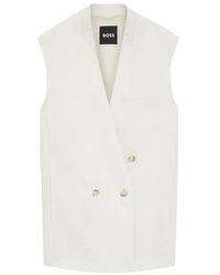 BOSS - Vests - Lyst