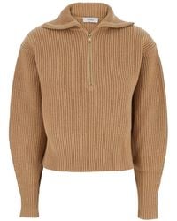 Max Mara - Truien & Vesten ,Wol Nadar Zip Sweater - Lyst
