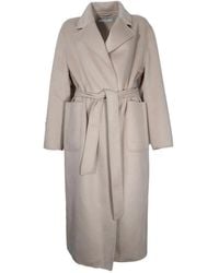 Kaos - Belted Coats - Lyst