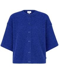Dante 6 - Truien & Vesten ,Blauw ,Wol Hiara Cardigan - Lyst