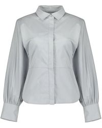 IRO - Overhemden ,Grijs ,Katoen Lange Mouw Katoenen Shirt - Lyst