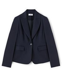 mötivi - Enkelrijige Blazer Met Revers - Lyst