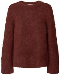 Rabens Saloner - Round-Neck Knitwear - Lyst