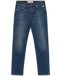 Roy Rogers - Donkere Wassing Slim Fit Denim Jeans - Lyst