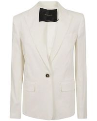 Pinko - Single-Breasted Blazer - Lyst