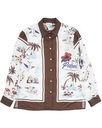 P.A.R.O.S.H. - Overhemden ,Veelkleurig ,Shirts - Lyst