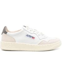 Autry - White Creme Ledermedaillengewinner Turnschuhe - Lyst