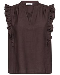 co'couture - Overhemden ,Bruin ,Blouses - Lyst