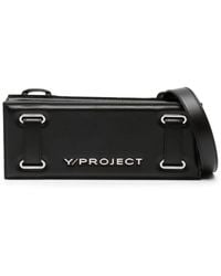 Y. Project - Schwarze accordion mini tasche mit plissiertem design - Lyst