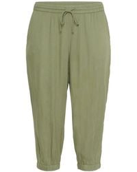 Kaffe - Cropped Trousers - Lyst