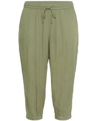 Kaffe - Cropped Trousers - Lyst