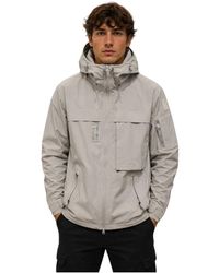 Parajumpers - Jassen ,Grijs ,Windbreaker Jacket - Lyst