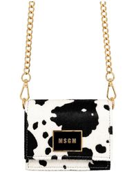 MSGM - Tassen ,Veelkleurig ,Micro Crossbody Tas - Lyst