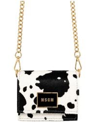 MSGM - Tassen ,Veelkleurig ,Micro Crossbody Tas - Lyst