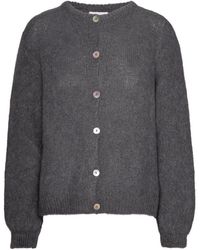 American Dreams - Truien & Vesten ,Grijs ,Wol Susan Alpaca Cardigan - Lyst