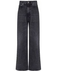 Our Legacy - Wide-Leg Jeans Met Metalen Details - Lyst