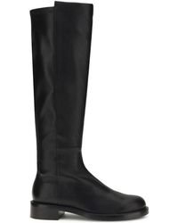 Stuart Weitzman - Schoenen ,Zwart ,Leer Gisele Hoge Laarzen - Lyst