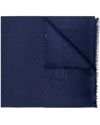 Ferragamo - Bufanda Con Flecos - Lyst