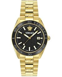Versace - Accessoires ,Geel ,Horloges - Lyst