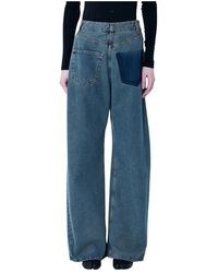MM6 by Maison Margiela - Loose-Fit Jeans - Lyst