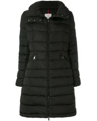 Moncler - Jassen ,Zwart ,Nylon Flammette Nylon Donsjas - Lyst