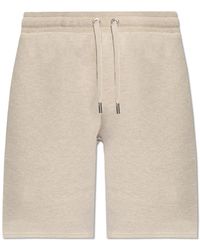 Ami Paris - Pantalones cortos de algodón con logo - Lyst