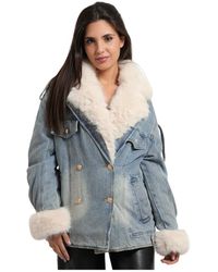 Fracomina - Over Denim Jacket - Lyst