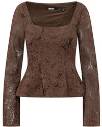 ROTATE BIRGER CHRISTENSEN - Long Sleeve T-Shirts - Lyst
