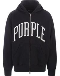 Purple Brand - Sweatshirts & hoodies > zip-throughs - Lyst