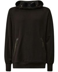 C.P. Company - Erhöhter fleece goggle kapuzenpullover - Lyst