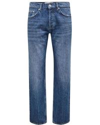 Only & Sons - Straight Jeans - Lyst