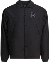 C.P. Company - Jassen ,Zwart ,Zwarte Jas Voor Mannen Aw 25 - Lyst