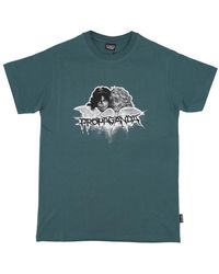 Propaganda - Tops ,Groen ,Katoen Bos Tee Korte Mouw T-Shirt - Lyst
