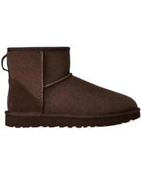 UGG - Schoenen ,Bruin ,Nylon Classic Mini Ii Boot Dusted Cocoa - Lyst
