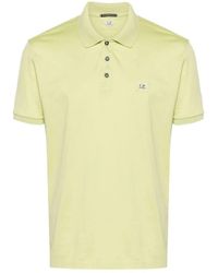 C.P. Company - Weiße birne mercerized polo shirt,polo shirts - Lyst