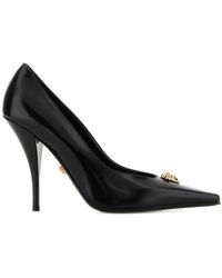 Versace - Escarpins La Medusa 105 En Cuir - Lyst