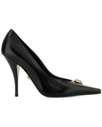 Versace - Escarpins La Medusa 105 En Cuir - Lyst