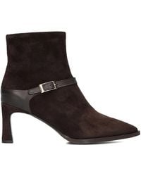 Lina Locchi - Braune Wildleder Stiefeletten Av 131 - Lyst