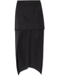 McQueen - Midi Skirts - Lyst