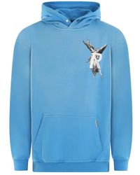 Represent - Hoodies & Sweatvesten ,Blauw ,Katoen Archangel Hoodie - Lyst