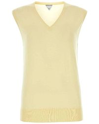 Bottega Veneta - V-Neck Knitwear - Lyst