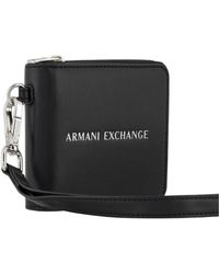 Armani Exchange - Geldbörse mit geprägtem logo - Lyst