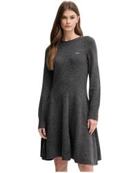 Lacoste - Knitted Dresses - Lyst