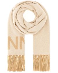 Ganni - Winter scarves - Lyst