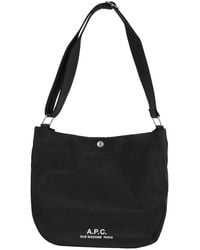 A.P.C. - Schwarze Besace Journal Tasche - Lyst