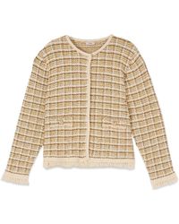Oltre - Tweed Jackets - Lyst