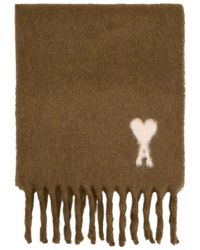 Ami Paris - De Coeur Scarf - Lyst